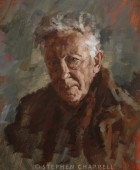 Ron. Portrait. Acrylic on canvas 17″ x 22″