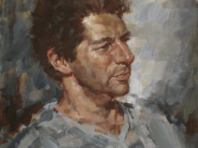 Nik. Acrylic Portrait 42cm x 50cm
