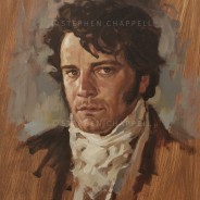 Mr Darcy Colin Firth portrait in oils